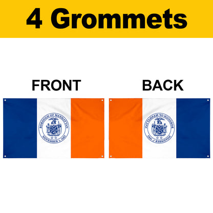 Fyon Manhattan New York County Flag Banner