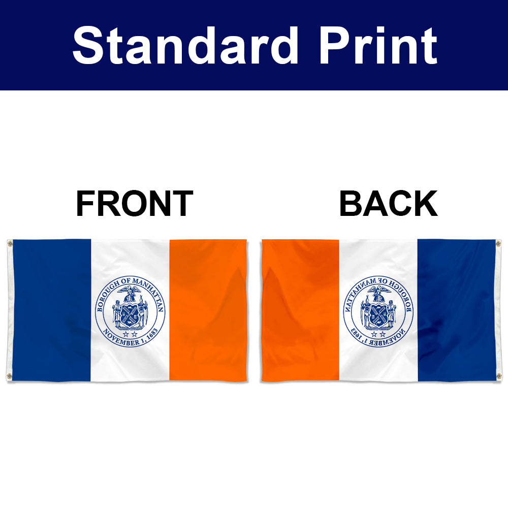 Fyon Manhattan New York County Flag Banner