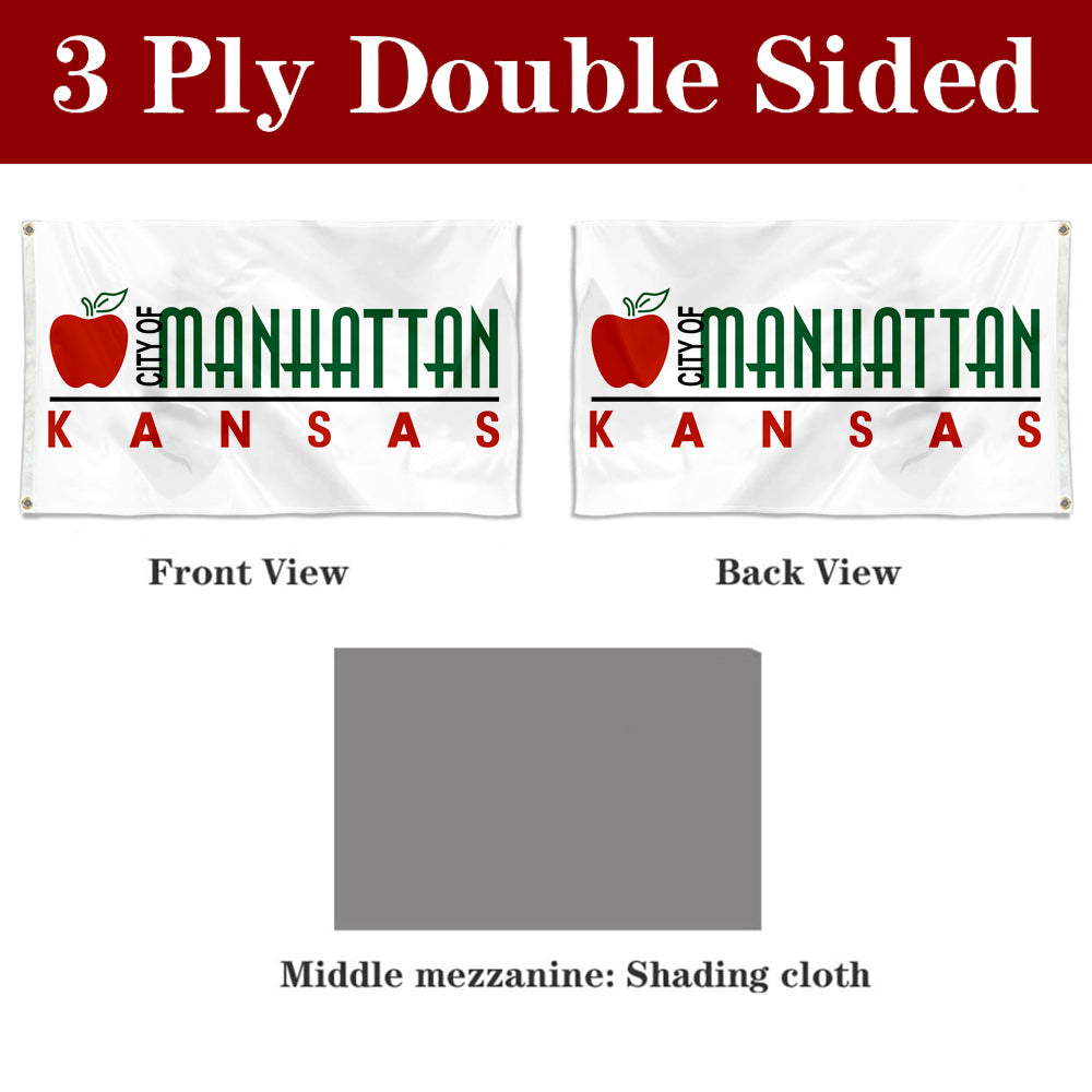 Fyon Manhattan, Kansas (2009–2019)  Flag Banner