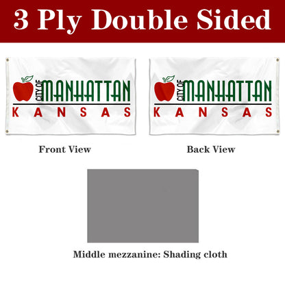 Fyon Manhattan, Kansas (2009–2019)  Flag Banner