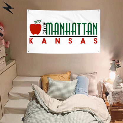 Fyon Manhattan, Kansas (2009–2019)  Flag Banner