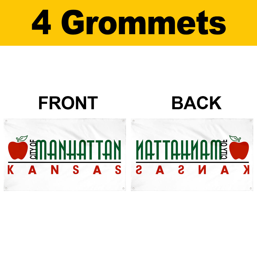 Fyon Manhattan, Kansas (2009–2019)  Flag Banner