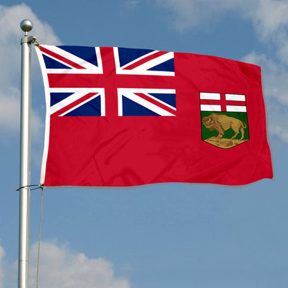 Fyon Manitoba Flag Banner