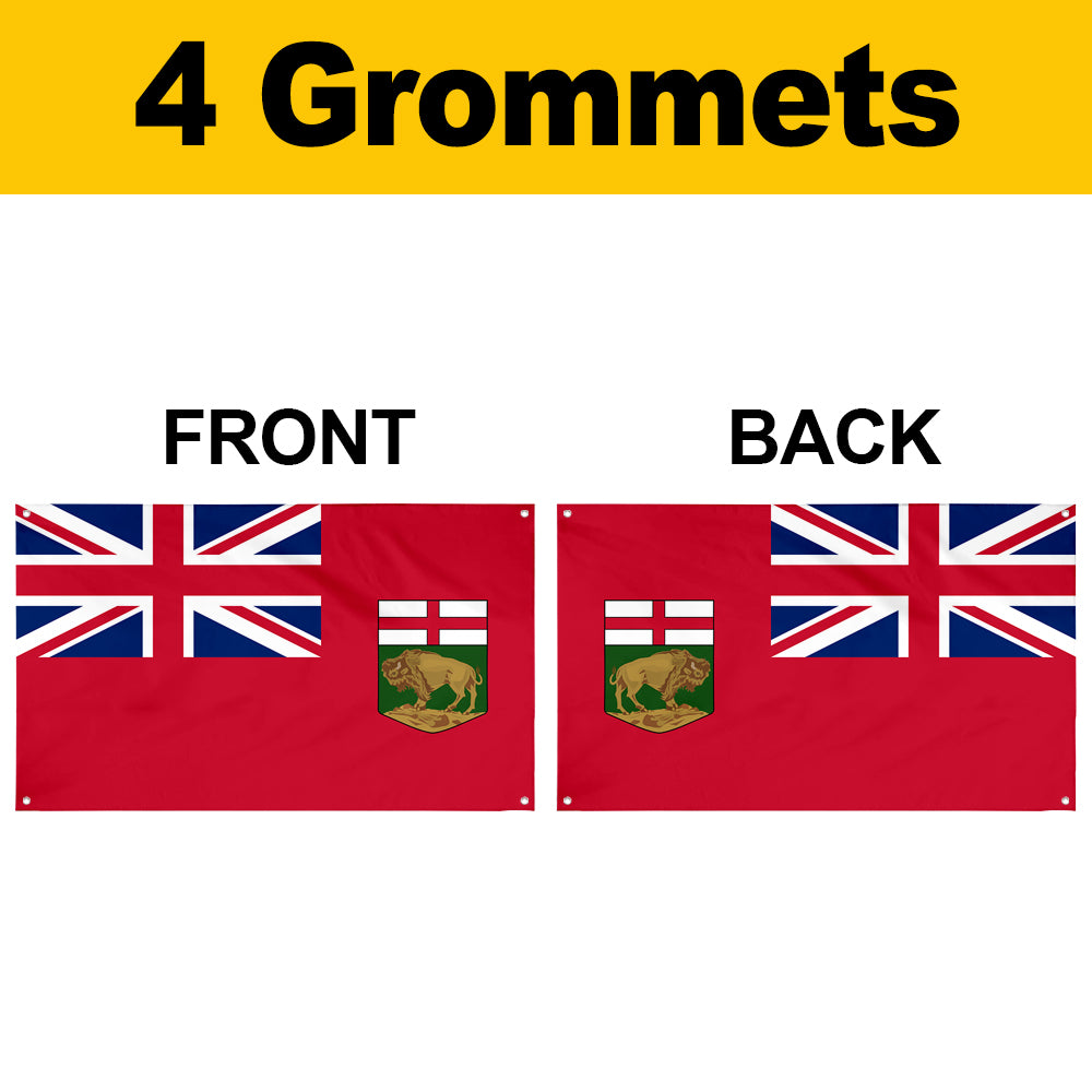 Fyon Manitoba Flag Banner