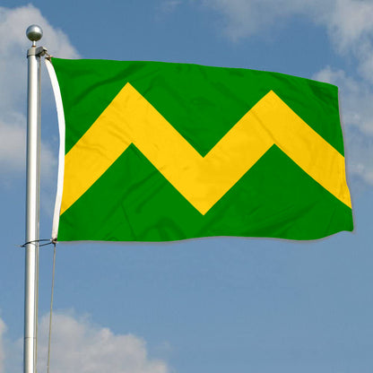 Fyon Maricao, Puerto Rico Flag Banner