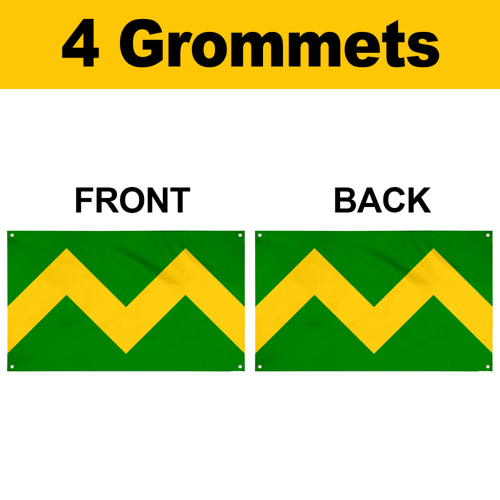 Fyon Maricao, Puerto Rico Flag Banner