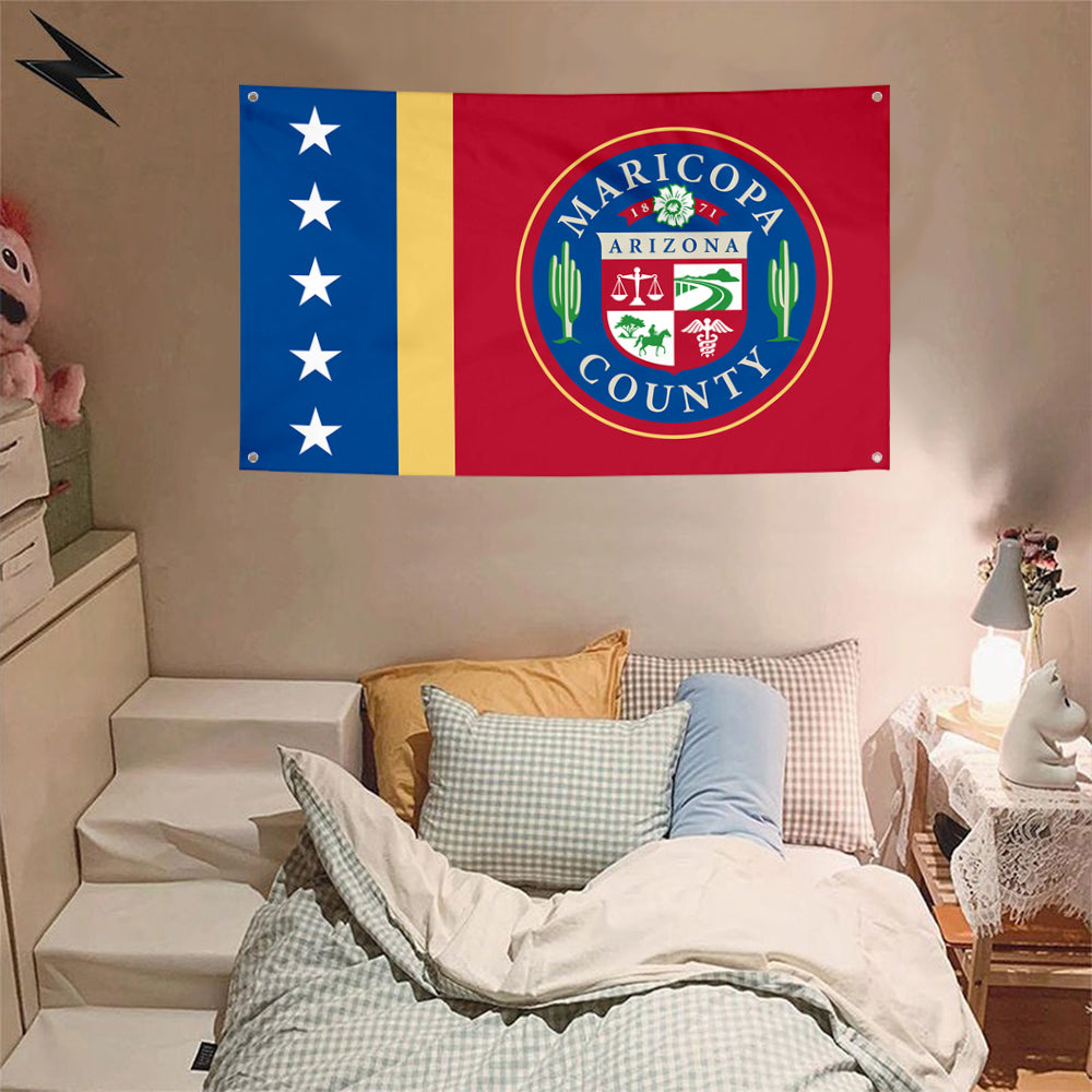 Fyon Maricopa County Flag Banner