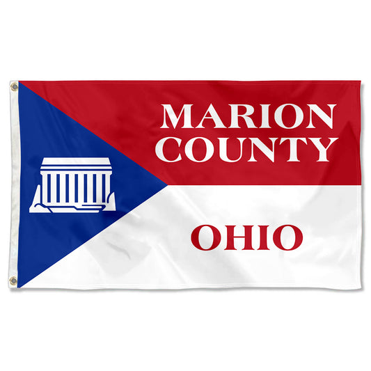 Fyon Marion County, Ohio Flag Banner