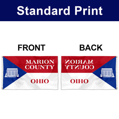 Fyon Marion County, Ohio Flag Banner