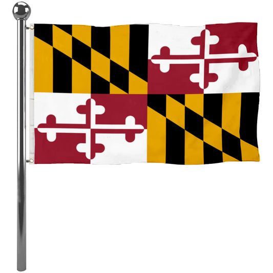Fyon Maryland Flag Banner