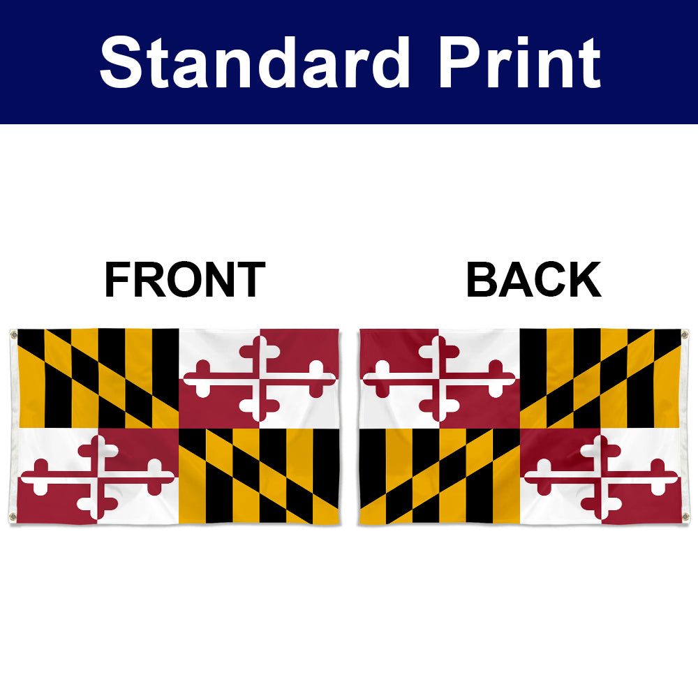 Fyon Maryland Flag Banner