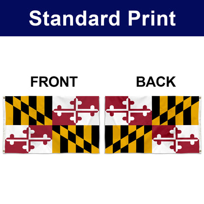 Fyon Maryland Flag Banner