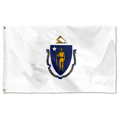 Fyon Massachusetts Flag Banner