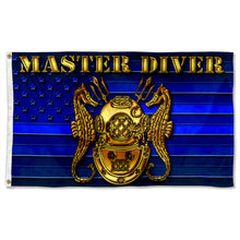 Fyon Master Diver Flag  indoor and outdoor Banner