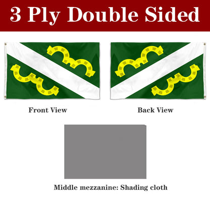 Fyon Maunabo, Puerto Rico Flag Banner