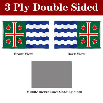 Fyon Mayaguez, Puerto Rico Flag Banner