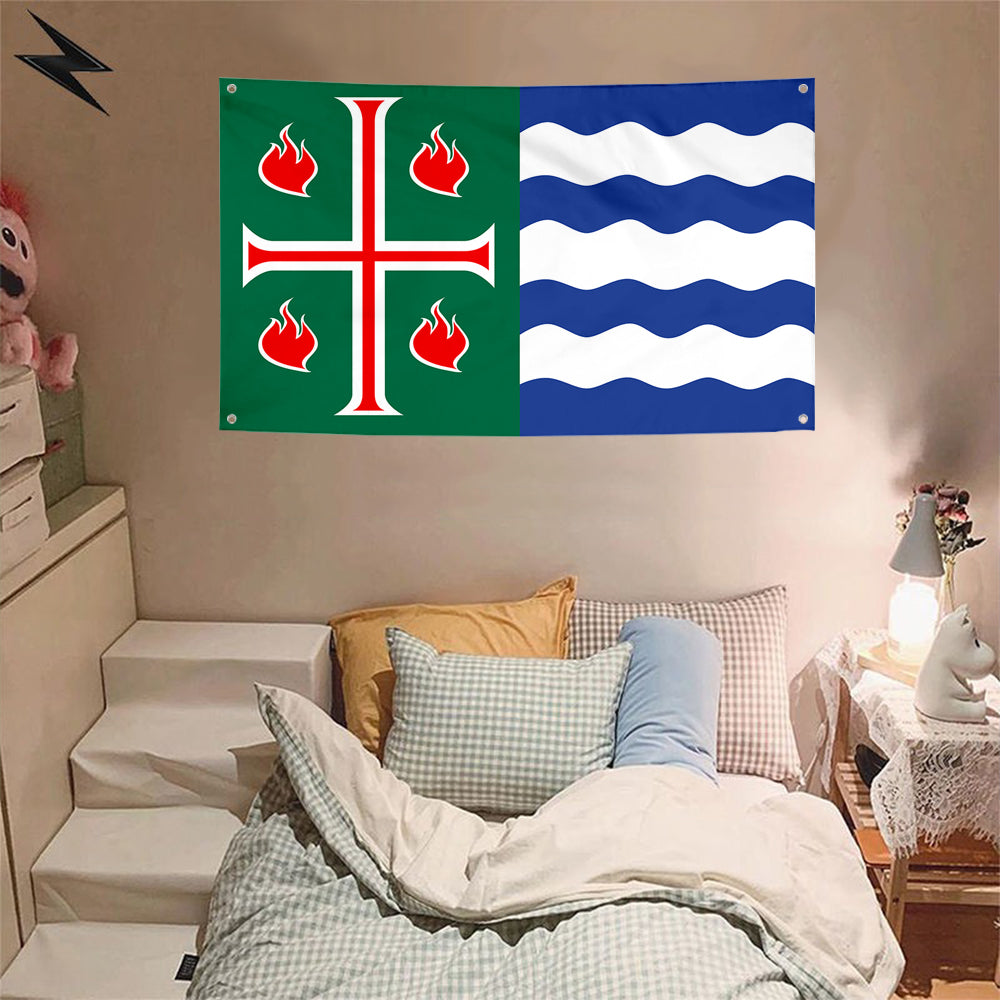 Fyon Mayaguez, Puerto Rico Flag Banner