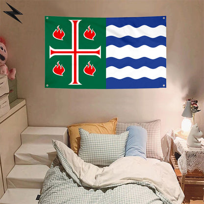 Fyon Mayaguez, Puerto Rico Flag Banner