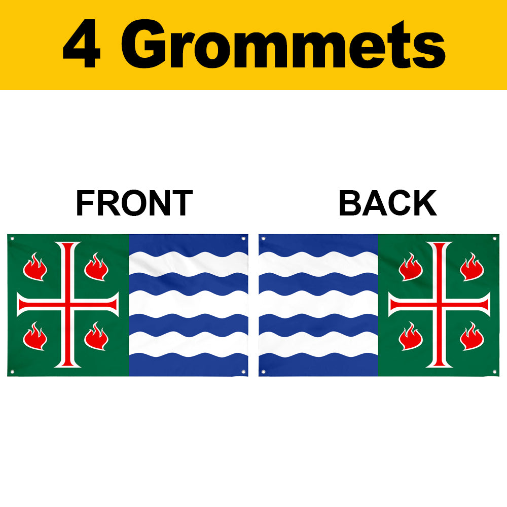 Fyon Mayaguez, Puerto Rico Flag Banner