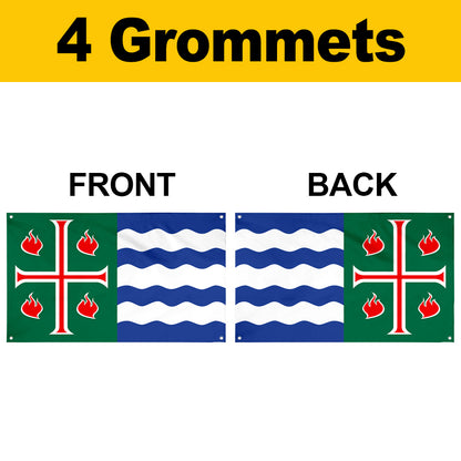 Fyon Mayaguez, Puerto Rico Flag Banner