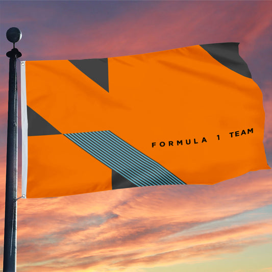 Fyon McLaren  F1 Flag Banner