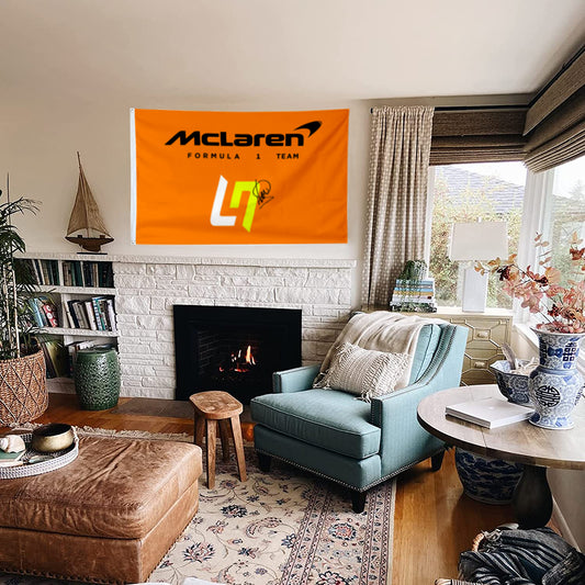 Fyon Mclaren Formula 1 Team Flag Banner