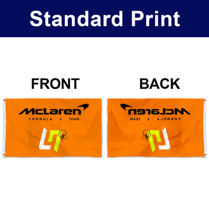 Fyon Mclaren Formula 1 Team Flag Banner