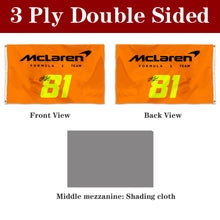 Fyon Double-sided Mclaren #81 Formula 1 Team Flag Banner