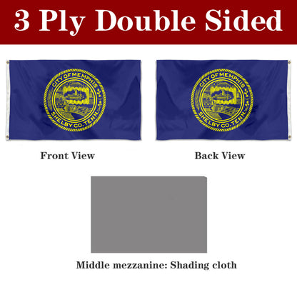 Fyon Memphis, Tennessee (1931–1963) Flag Banner
