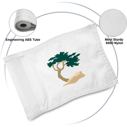 Fyon Merchandise JUPITER HILLS COUNTRY CLUB Embroidered Golf Pin Flag Banner