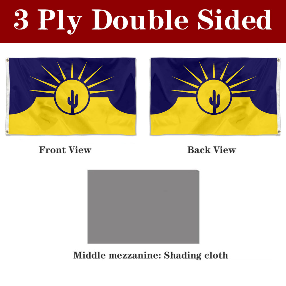 Fyon Mesa, Arizona Flag Banner