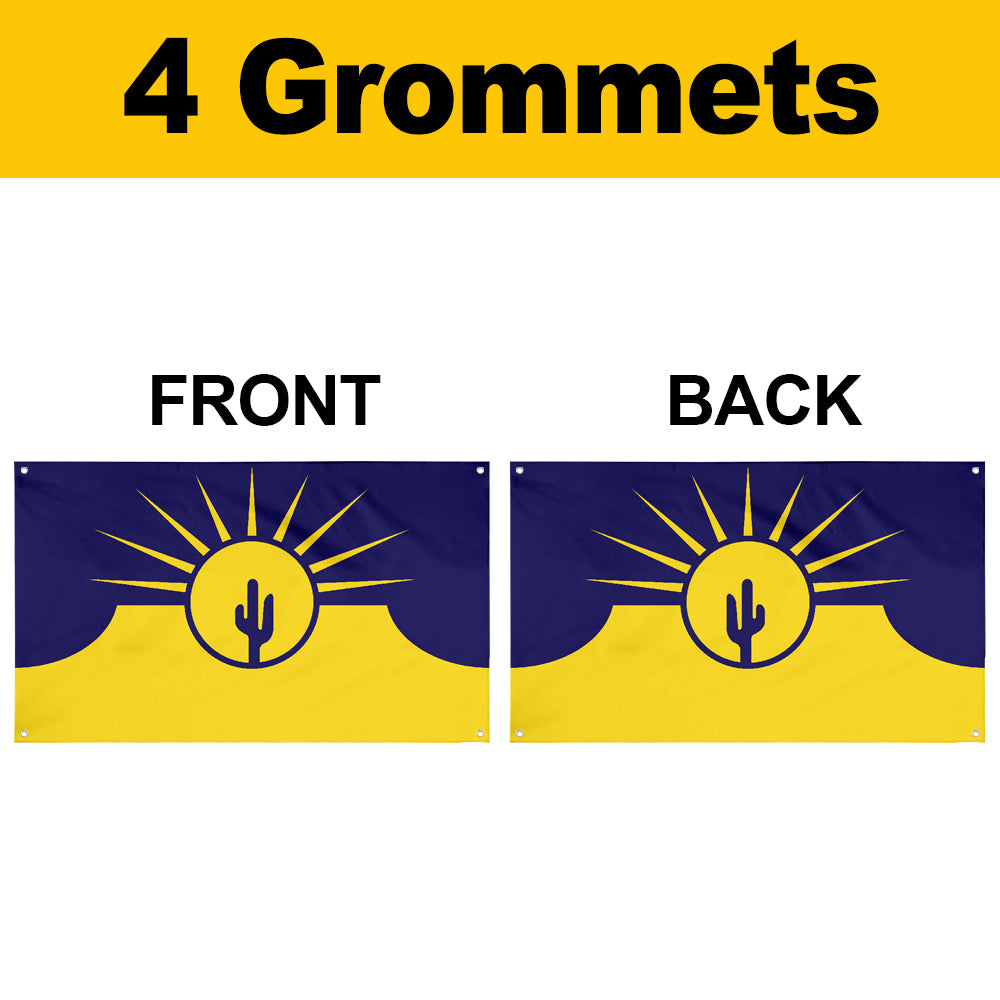 Fyon Mesa, Arizona Flag Banner