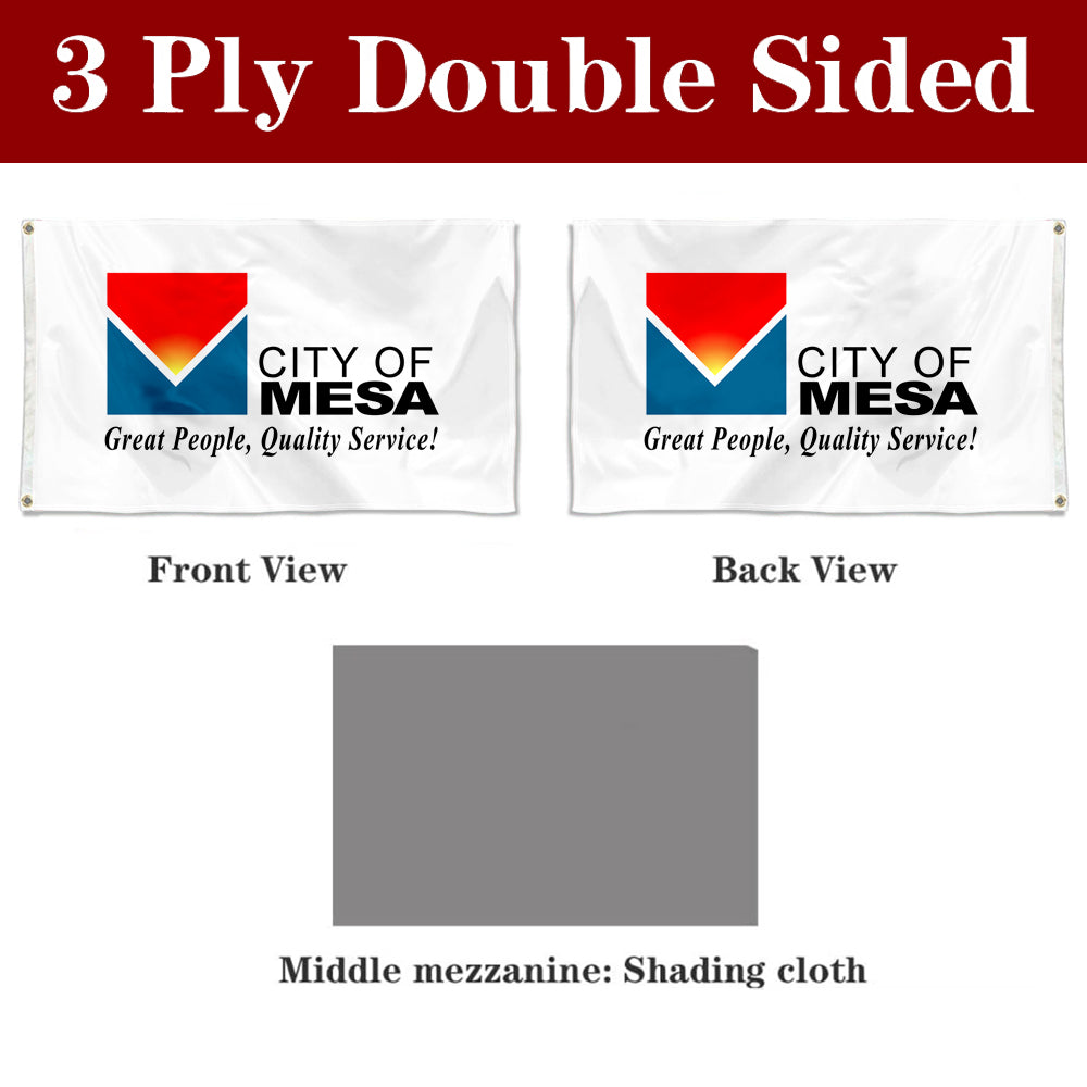 Fyon Mesa, Arizona (–2005) Flag Banner