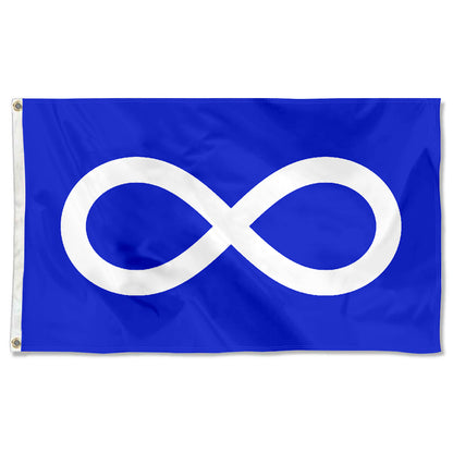 Fyon Metis Blue Flag Banner
