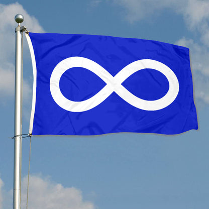 Fyon Metis Blue Flag Banner