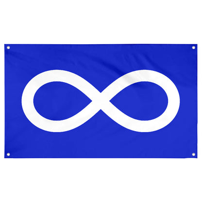 Fyon Metis Blue Flag Banner