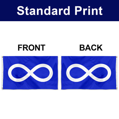 Fyon Metis Blue Flag Banner