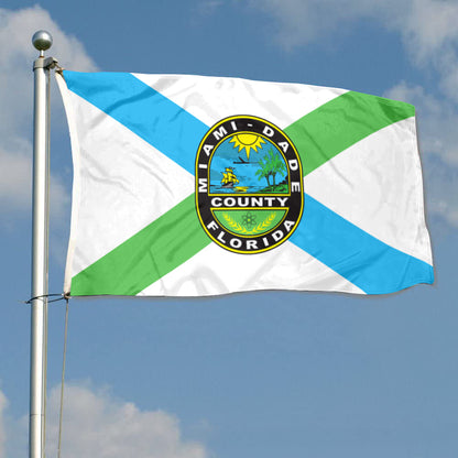 Fyon Miami-Dade County Flag Banner