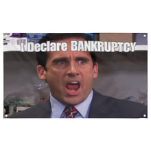 Fyon Michael Scott I Declare Bankruptcy Flag Decor Banner