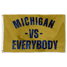 Fyon Michigan Vs Everybody Wolverines Football Flag Free USA Ship Go Blue 3x5’ Sign Flag Indoor and outdoor banner