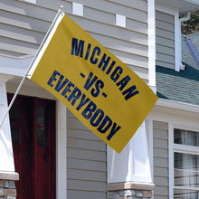 Fyon Michigan Vs Everybody Wolverines Football Flag Free USA Ship Go Blue 3x5’ Sign Flag Indoor and outdoor banner