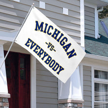 Fyon Michigan Vs Everybody Flag Indoor and outdoor banner