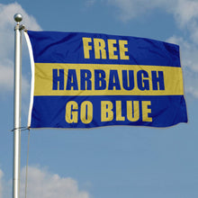 Fyon Michigan Wolverines Football Flag Free Ship Free Harbaugh Go Blue USA 3x5 Sign Flag Indoor and outdoor banner