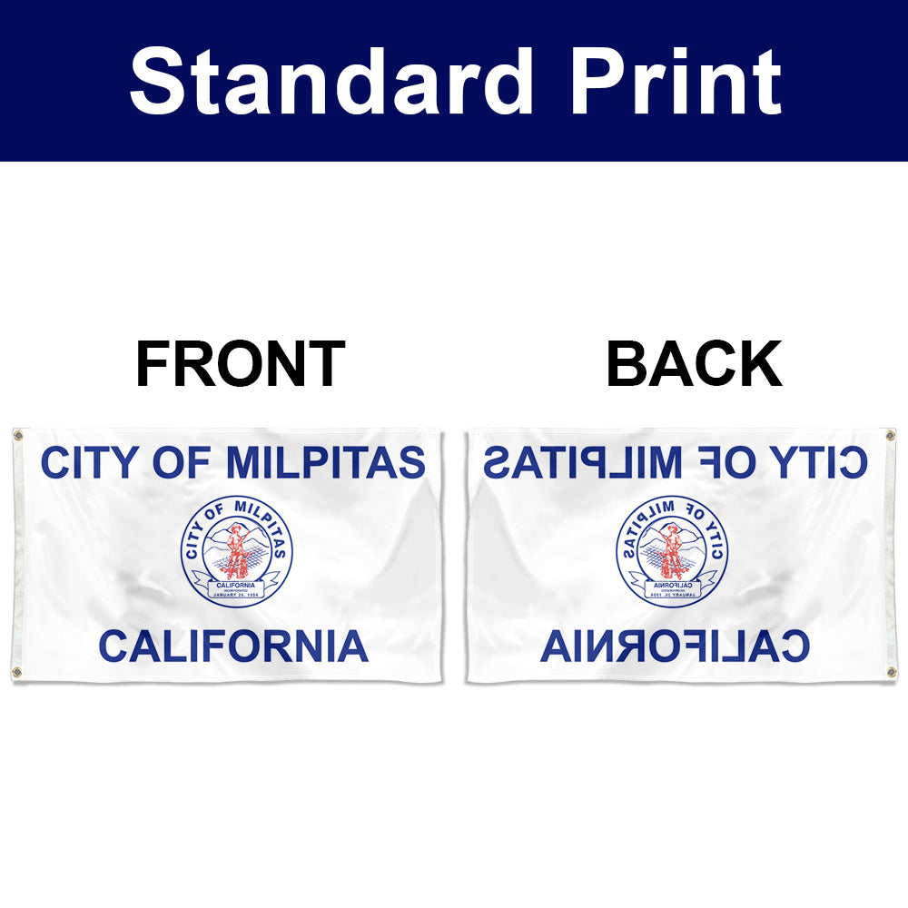 Fyon Milpitas, California Flag Banner