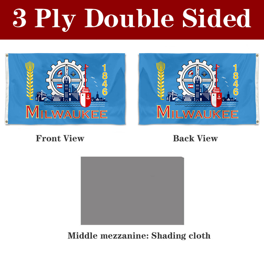 Fyon Milwaukee, Wisconsin Flag Banner