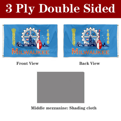 Fyon Milwaukee, Wisconsin Flag Banner