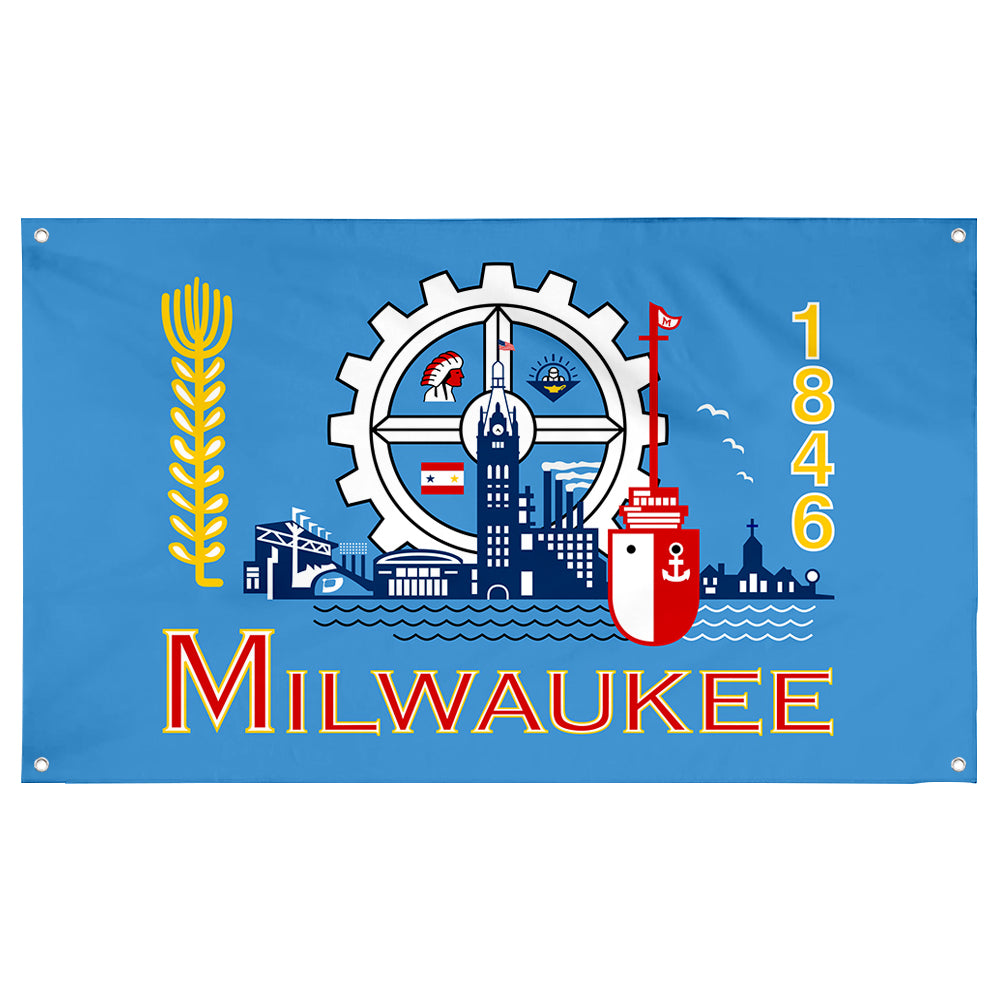 Fyon Milwaukee, Wisconsin Flag Banner