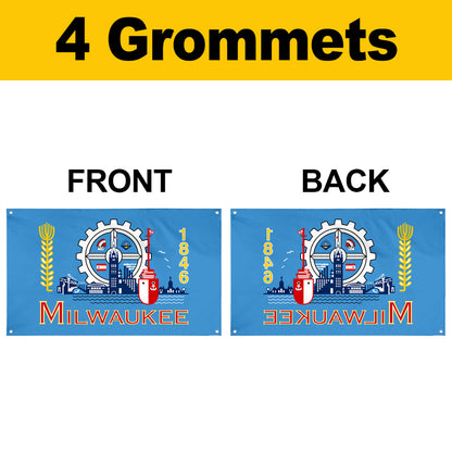 Fyon Milwaukee, Wisconsin Flag Banner
