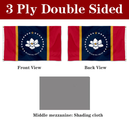 Fyon Mississippi Flag Banner