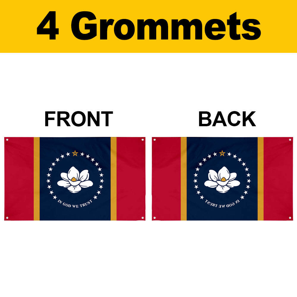 Fyon Mississippi Flag Banner
